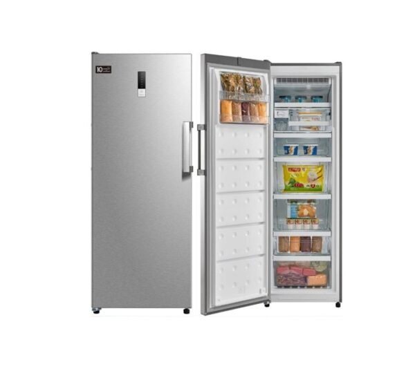 Midea 260 Liter Upright Freezer Color Silver Model HS-338FWEN  | 1 Year full 5 years compressor Warranty - Image 3