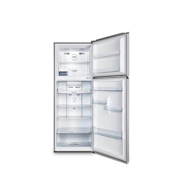 Hisense 488 Liter Top Mount Refrigerator Double Door Silver Model RT488N4ASU - Image 4