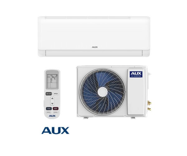 Aux 1.5 Ton Split Air Conditioner T3 Compressor 410 Gas White Model ASTW18A4/QHC4 - Image 2