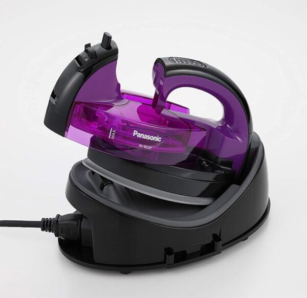 Panasonic Cordless Steam Iron 1550W Color Blacl/Purple Model- NI-WL41VTH | 1 Year Full Warranty - Image 2