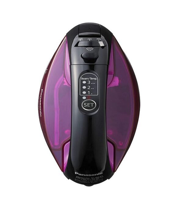 Panasonic Cordless Steam Iron 1550W Color Blacl/Purple Model- NI-WL41VTH | 1 Year Full Warranty - Image 4