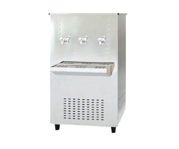 Westpoint 3 Taps Water Cooler With 55 Liter Water Tank Stainless Steel Model- WWCM503TSS | 1 Year Full 5 Years Compressor Warranty.