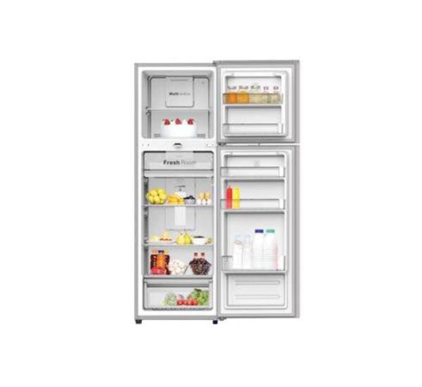 Nikai 450L Double Door Frost Free Refrigerator Silver Model-NRF450FN4SS | 1 Year Full 5 Years Compressor Warranty - Image 2