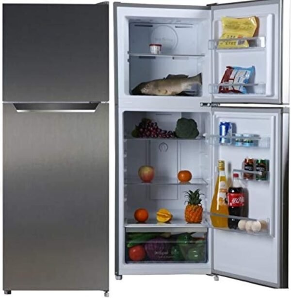 Bompani 265 Liters Top Mount Refrigerator, Stainless Steel Model - BR265SS - 1 Year Full 5 Year Compressor Warranty - Image 3