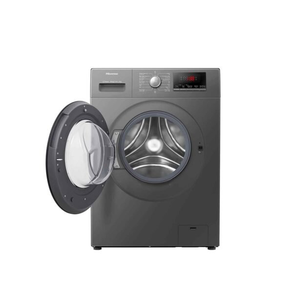 Hisense 8Kg Front Loading Washing Machine 1200 RPM Titanium Grey Model WFPV8012EMT - Image 2
