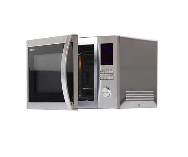 Sharp 43 Liters Solo Digital Microwave Silver/Black Model - R45BT(ST) | 1 Year Warranty.