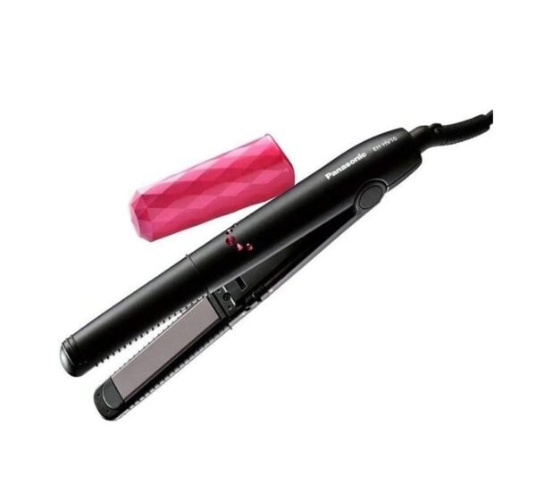 Panasonic Portable Straightener and Curler Cap Color Black/Pink Model-EH-HV10P | 1 Year Warranty - Image 3