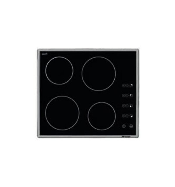 Bompani  (60 x 60) cm Built In Ceramic HOB 4 Hot Zones, Black Model - BO273TLE - 1 Year Warranty