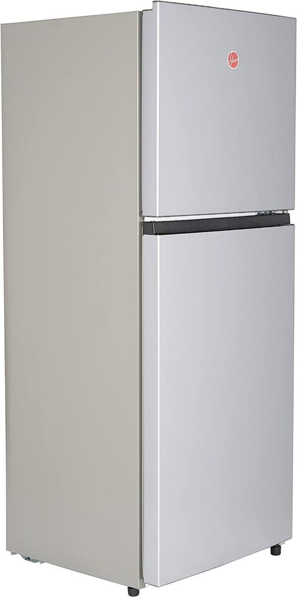 Hoover 260L Refrigerator Gross Double Door Top Mount Freezer Silver Model HTRH260S | 1 Year Full 5 Years Compressor Warranty - Image 3