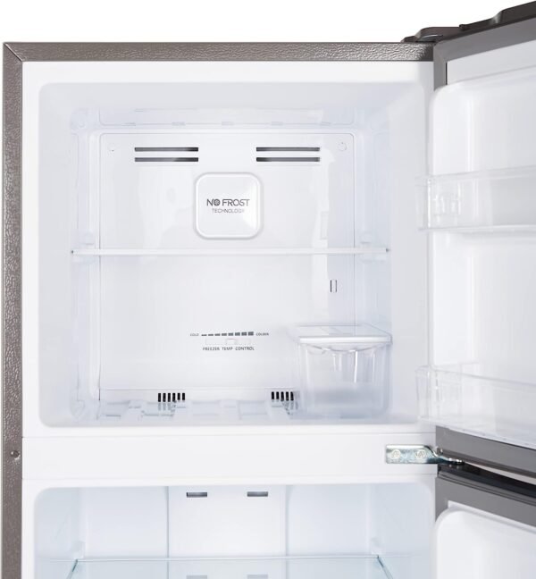 Hoover 260L Refrigerator Gross Double Door Top Mount Freezer Silver Model HTRH260S | 1 Year Full 5 Years Compressor Warranty - Image 5