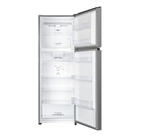 Milton 250 Liter Top Mount Refrigerator 2 Door Inverter Compressor Silver Color Model - MRF250-1 Year Full & 10 Year Compressor Warranty. - Image 3