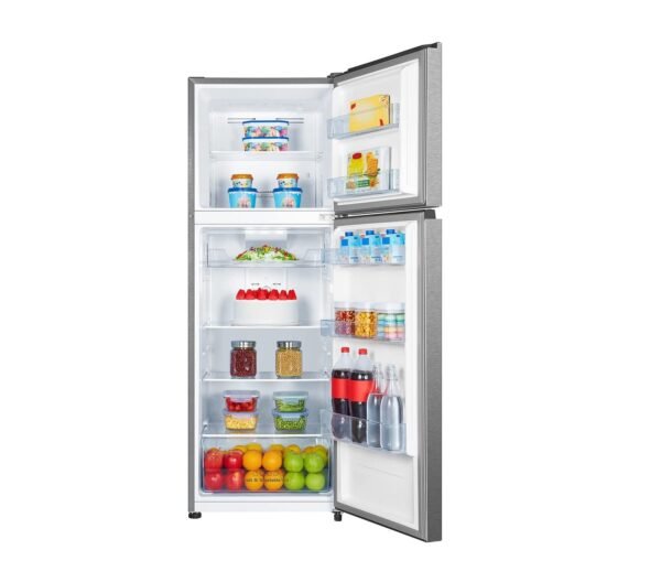 Milton 250 Liter Top Mount Refrigerator 2 Door Inverter Compressor Silver Color Model - MRF250-1 Year Full & 10 Year Compressor Warranty. - Image 5