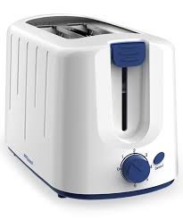 Super General 2 Slice Bread Toaster Portable Plastic Body with Elegant Design With Crumb Tray Color Black Model SGT820D