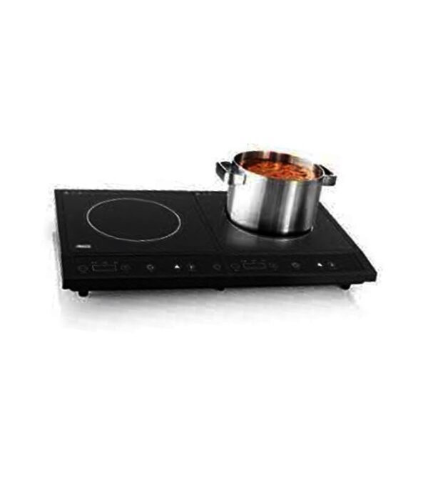 Princess Double Induction Cooker 2000 Watt With LED Display Black Color Model - PRN.303005 |  1 Year Warranty. - Image 2