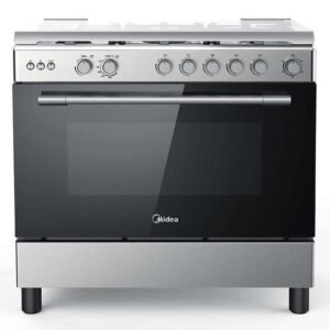 Midea 90X60Cm Gas Cooker Stainless Steel CME9060-C
