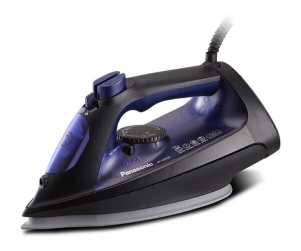 Panasonic Steam Iron 2400W Color Black/Blue Model-NIU550 | 1 Year Brand Warranty.