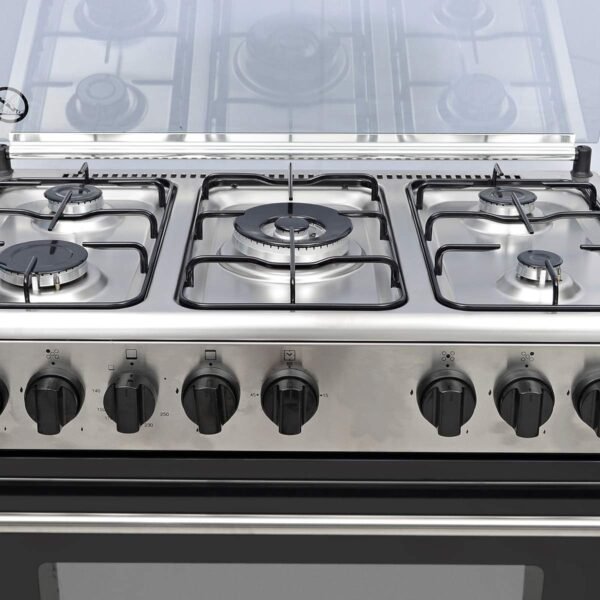 Bompani 5 Gas Burners With Oven And Grill, Stainless Steel Model - ESSENTIAL80GG5TCIX - Image 4