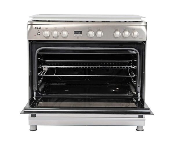 Akai 5 Burners 90x60 Gas Cooker Model CRMA-M96BCFS-F - Image 3