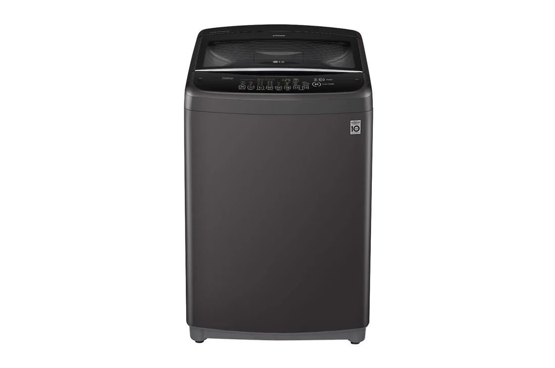 LG 14 Kg Top Load Fully Automatic Washing Machine Smart Inverter Control, Turbo Drum, Smart Diagnosis, Color Black Model – T1466NEHT2A – International Version