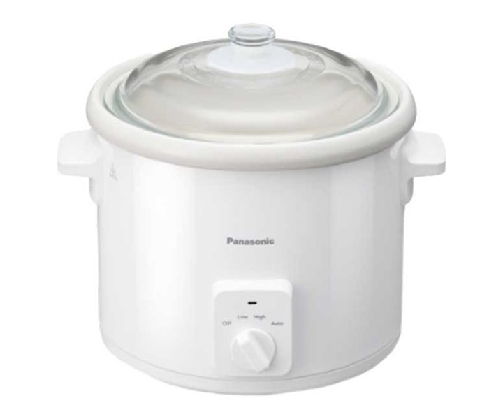Panasonic 5.0 Litres Slow Cooker Color White Model-NF-N51AWTZ | 1 Year Brand Warranty.