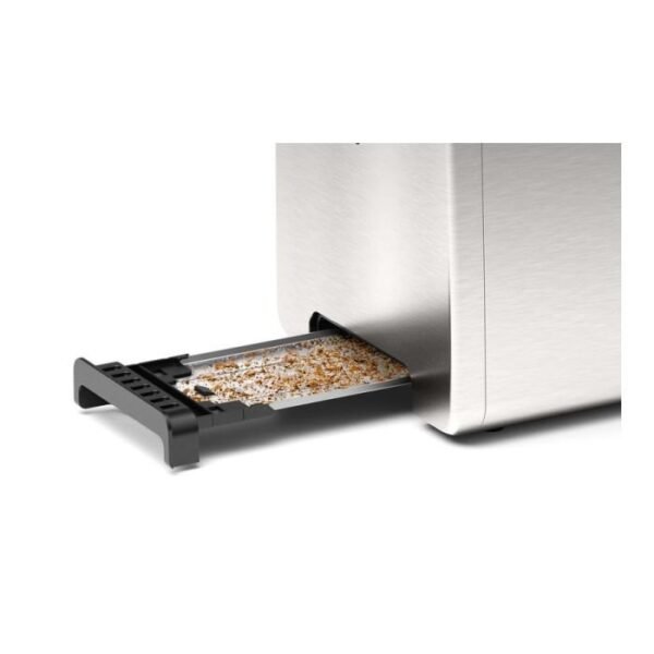 Bosch 2 Slot  Compact Toaster DesignLine with variable controls Silver Model-TAT3P420 | 1 Year Brand Warranty. - Image 2