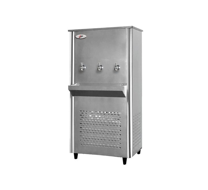 Milton Stainless Steel Water Cooler 3 Tap 45 Gallons For Chilled Water Model ME45T3SS | 1Year Full 5Year Compressor Warranty.