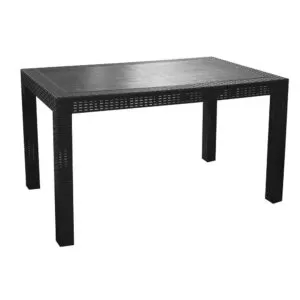 Galaxy Design Aura Plastic Rectangular Rattan Table Outdoor / Indoor