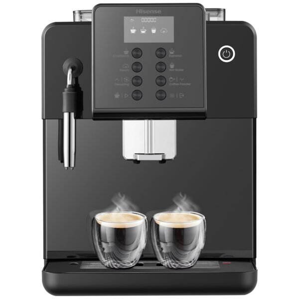 Hisense Espresso Coffee Machine Black Model HAUCMBK1S1