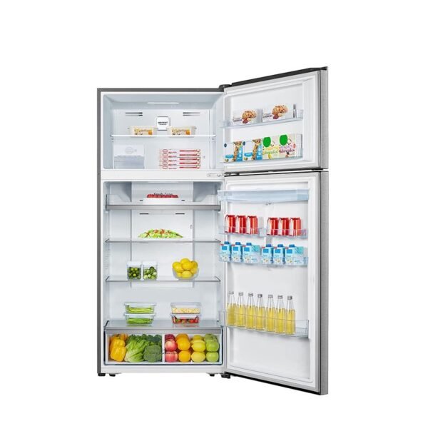 Hisense 550 Liters Double Door Refrigerator Stainless Steel Model RT715N4ACB - Image 2