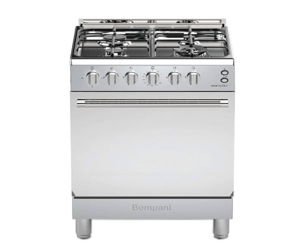 Bompani Gas Cooker 4 Burner 60 x 60cm DIVA60064BIX.