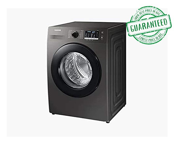 Samsung 9Kg Front Load Washing Machine 1400 RPM Silver Model WW90TA046A | 1 Year Full Warranty