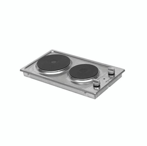 Bompani Built-In Hob With 2 Electric Hot Plates , Stainless Steel Model - HF34.02