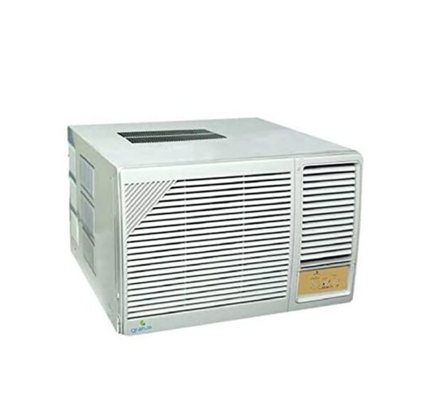 Gratus 2.0 Ton Window Air Conditioner 24000 BTU With Tropical Piston Compressor White Model-GWAC24TP | 1 Year Full 5 Years Compressor Warranty.