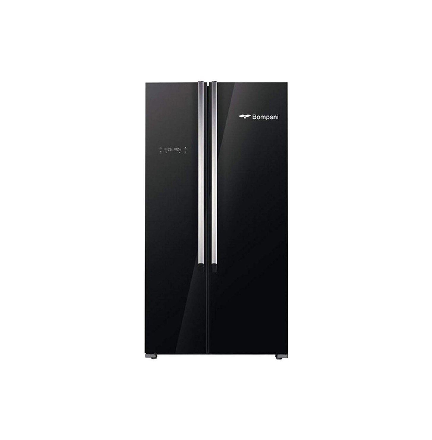 Bompani 600 Liters Side By Side Refrigerator, Black Model – BRS-600 | 1 Year Full 5 Years Compressor Warranty