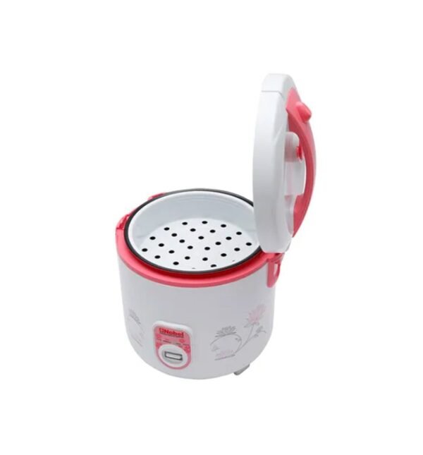 Nobel 2.5 Litres Rice Cooker Plastic Body White Color Model- NRC25 | 1 Year Warranty. - Image 3