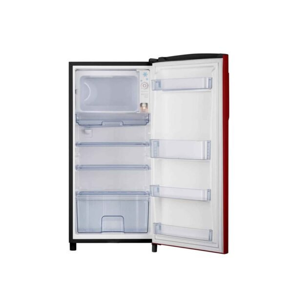 Hisense 195 Liters Single Door Refrigerator Red Model RR195D5BRN - Image 2