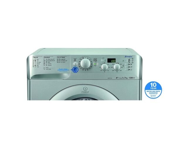 Indesit 10Kg Top Load Washing Machine 1600Rpm White Model F156300 | 1 Year Full Warranty - Image 2