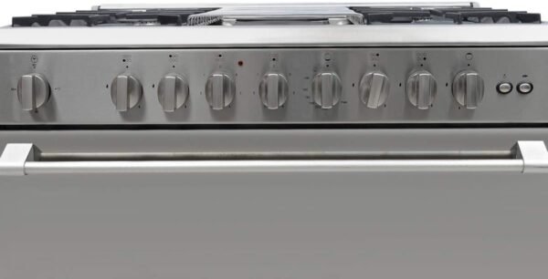 Bompani 90W x 60D (cm) Duel Fuel Gas Electric Cooker, Stainless Steel Model - BO683MH - 1 Year Warranty - Image 3