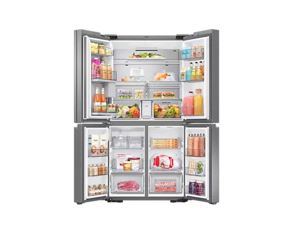 Samsung 645 L French Door Refrigerator Fridge Freezer With Beverage Centre Silver | Model RF65A967FS9 - Image 2