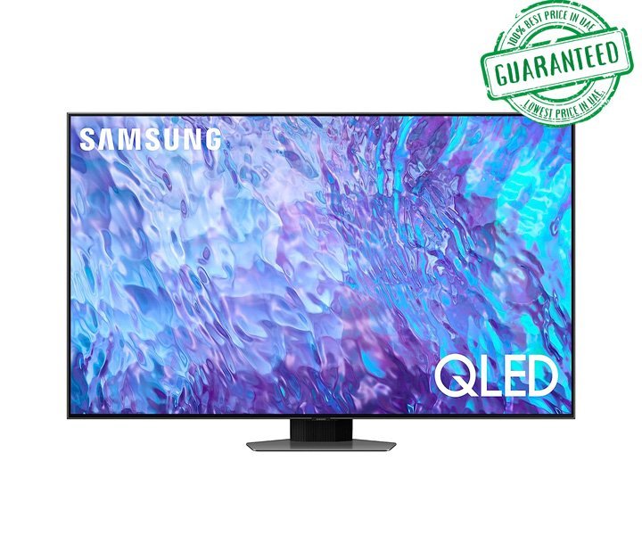 Samsung 75 Inch QLED 4K Smart TV Series Q80C, Alexa Built-In, Sand Carbon (2023) Model – QA75Q80CAUXZN | 1 Year Warranty.