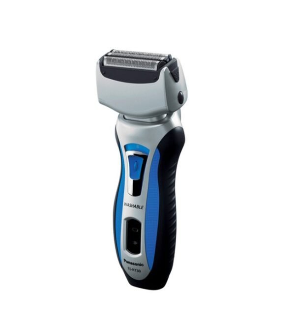 Panasonic Rechargeable Blade Shaver Color Black/Blue Model- ES-RT30 | 1 Year Warranty