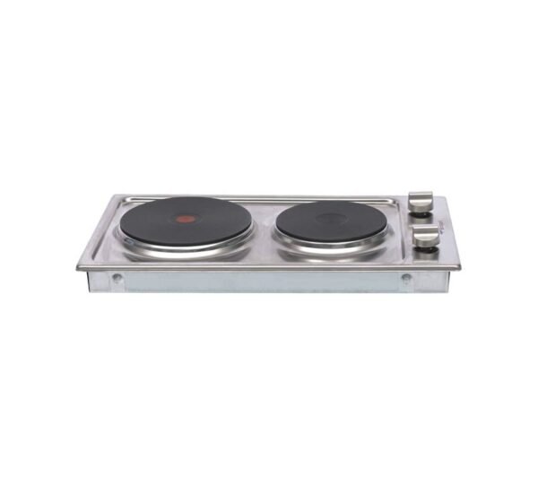 Bompani Built-In Hob With 2 Electric Hot Plates , Stainless Steel Model - HF34.02 - Image 2