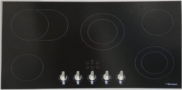 Bompani Built-In 5 Ceramic Zone Hob, Black Model - BO283ADE - 1 Year Warranty - Image 2
