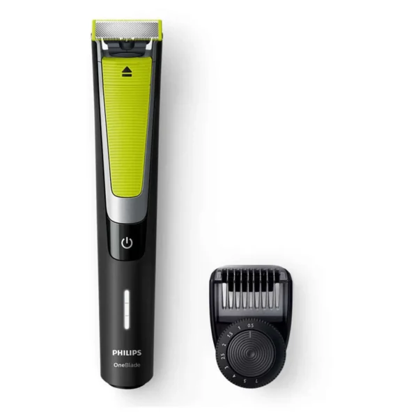 Philips One Blade Pro Shaver And Trimmer Green/Silver Model QP650523 | 1 Year Full Warranty