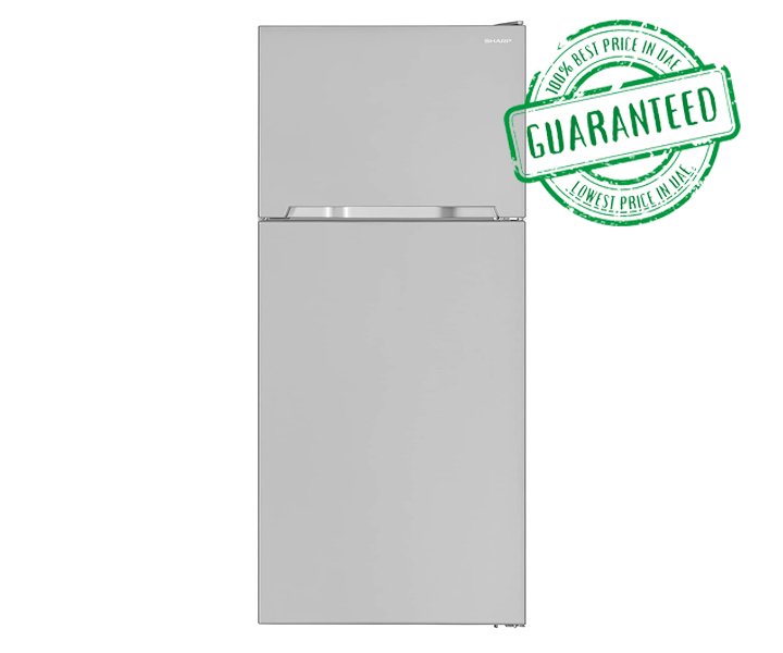 Sharp 525 Liters 2 Door Refrigerator A+ No-Frost Odour Free Inox Silver Model- SJ-SR525-SS3