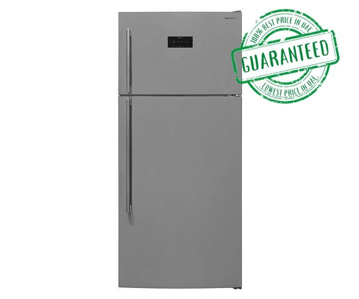 Sharp 765 Liters Top Mount Refrigerator Double Door Silver Model  SJ-SRD765-SS3 | 1 Year Full 5 Year Compressor Warranty