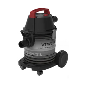 Super General 21 Liter Wet Dry Vacuum Cleaner with 360 Degree Swivel Castors 1600W Durable Color Black Model – SGVC2001WD