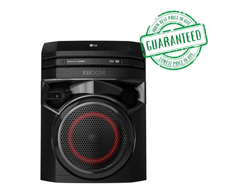 LG Bluetooth Speaker Powerful Surround Sound with Dolby Audio Echo Bass Blast+ Eq Resolution Enhancement Black Model- ON2D