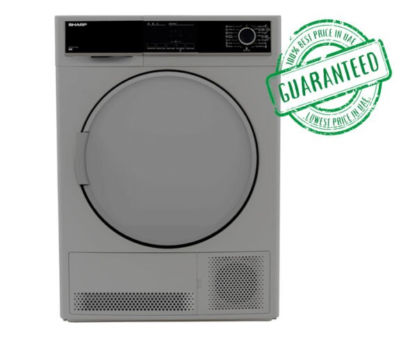 Sharp 9 Kg Condenser Dryer 15 Programs Stainless Steel Silver Model- KD-FCS9113CZ-S