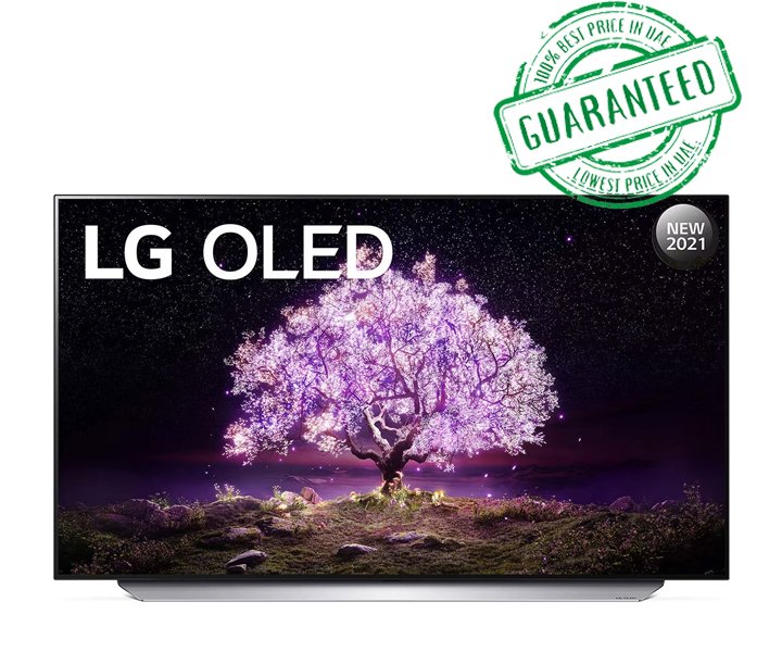 LG 83 Inch OLED TV WebOS Smart With ThinQ AI 4K Active HDR (OLEDC1 Series) Black Model- OLED83C1PVA | 1 Year Warranty